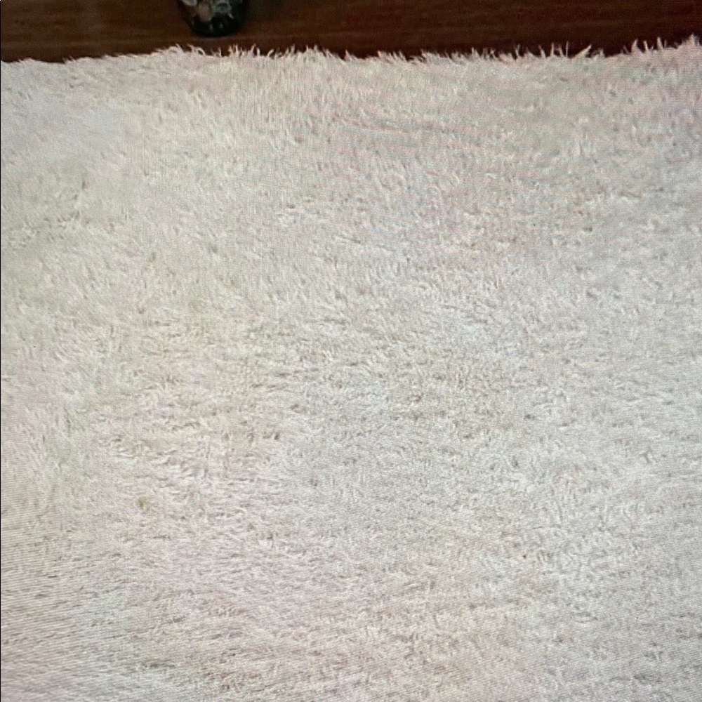 Plush Cream Shag Rug